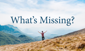 Word Of Faith - What's Missing?
