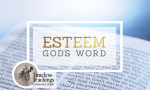 Word Of Faith - Esteem God's Word